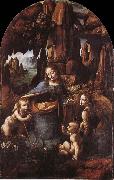 Madonna in the cave LEONARDO da Vinci